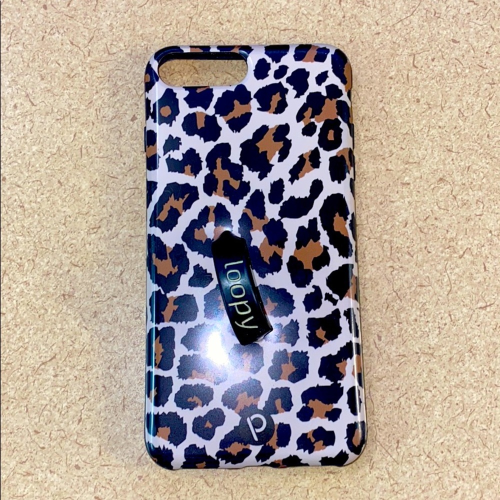 Cheetah Print Loopy Case (IPhone 8plus)